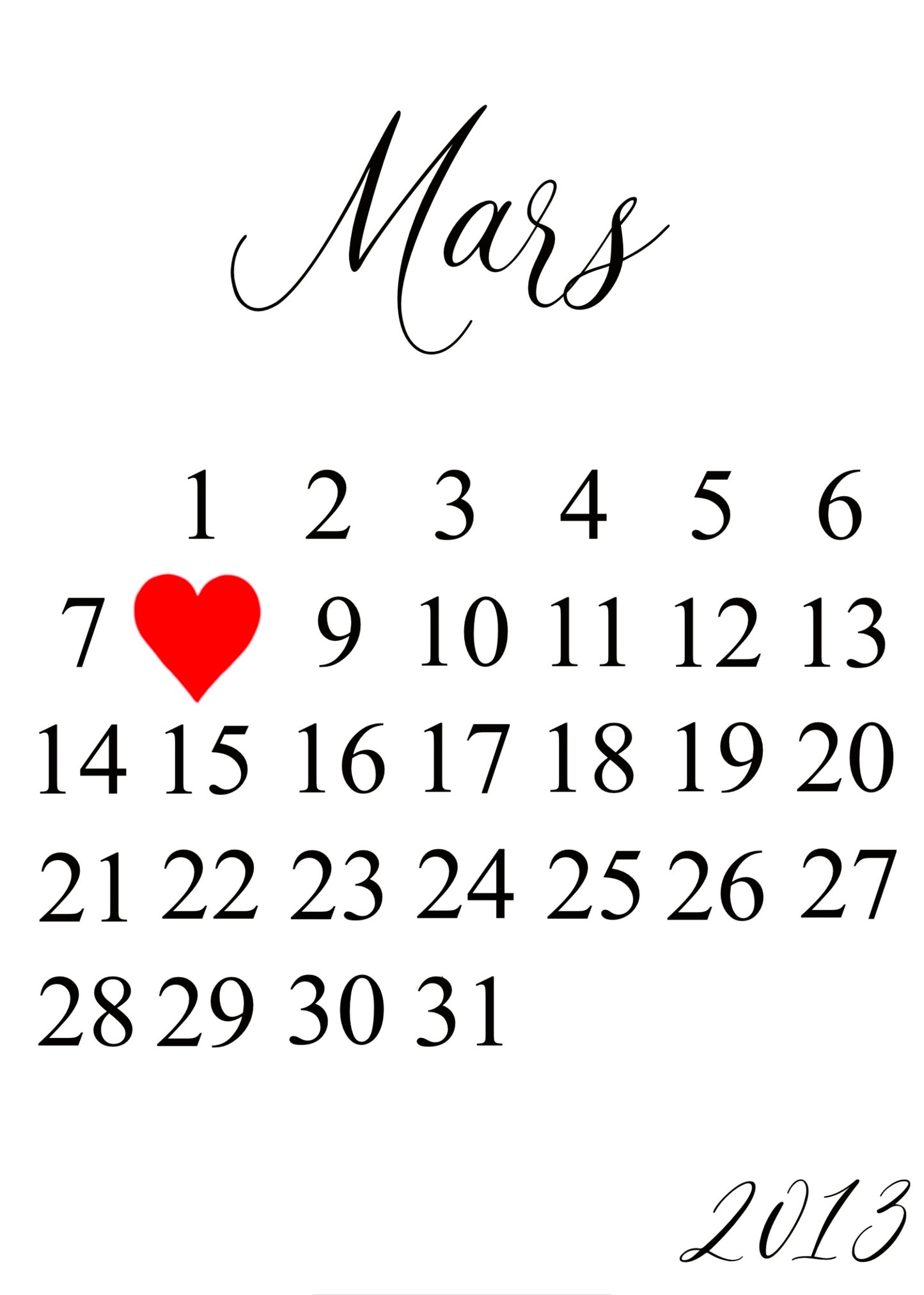 Calendrier