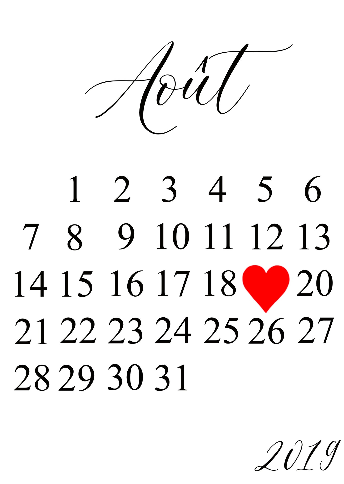 Calendrier