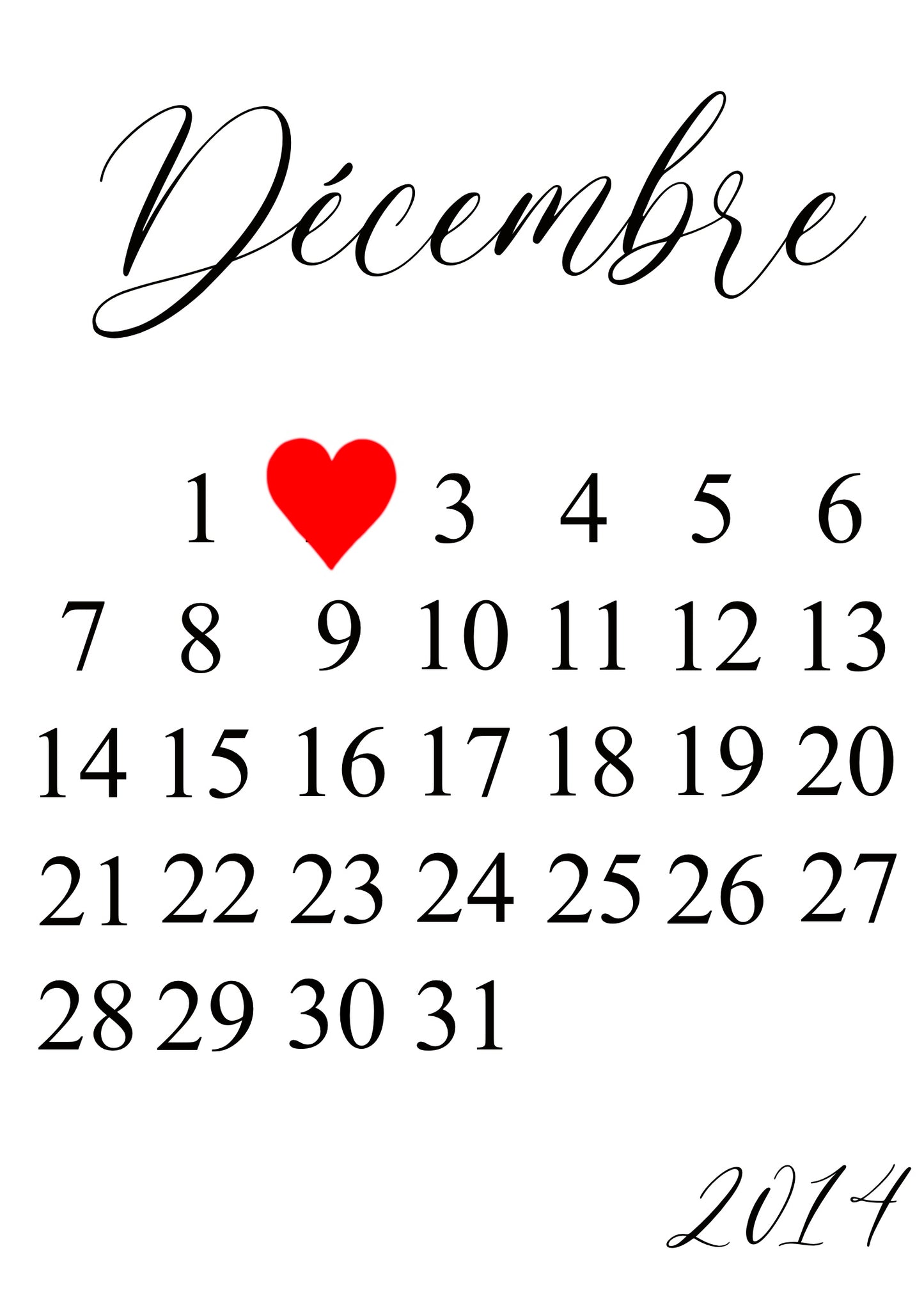 Calendrier
